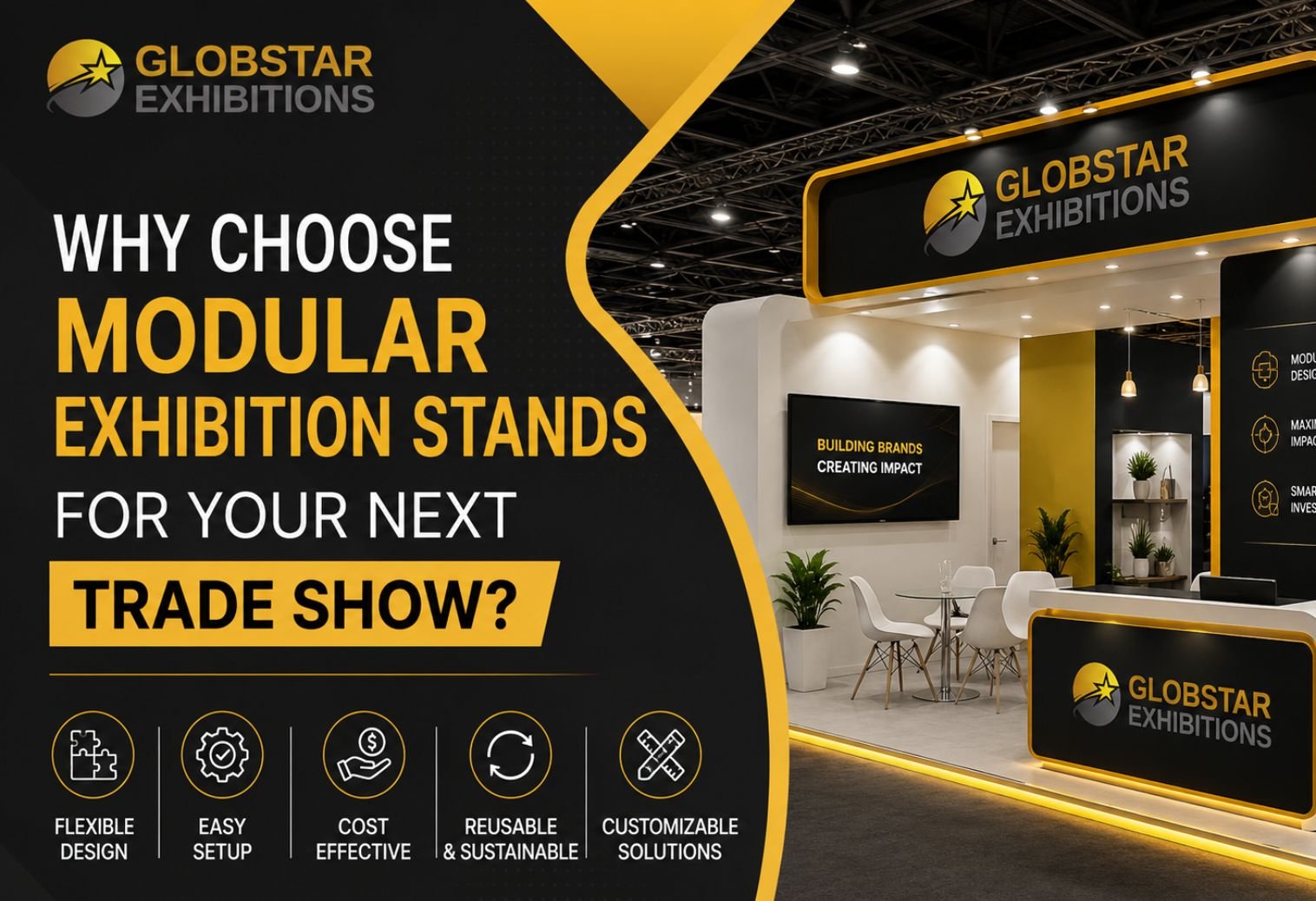 Why Choose Modular Exhibition Stands for Your Next Trade Show?