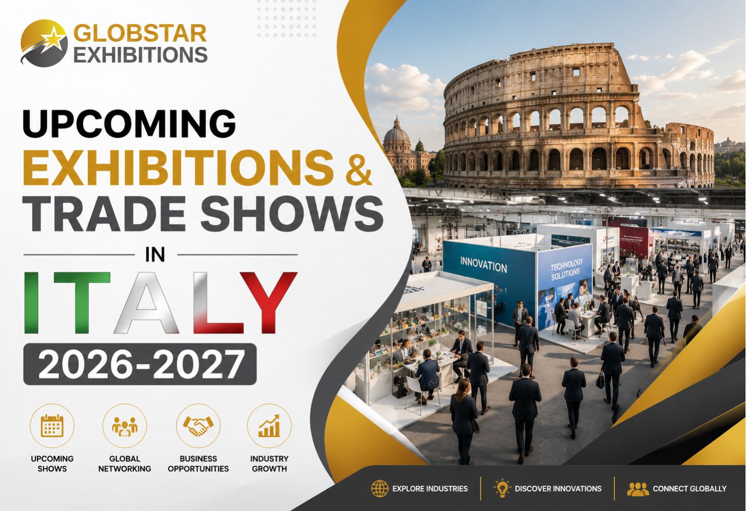 Top Upcoming Exhibitions & Trade Shows in Italy 2026-2027