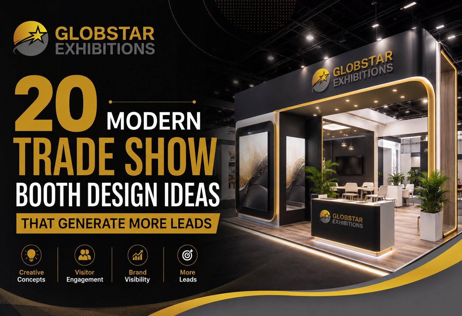 20 Modern Trade Show Booth Design Ideas That Generate More Leads