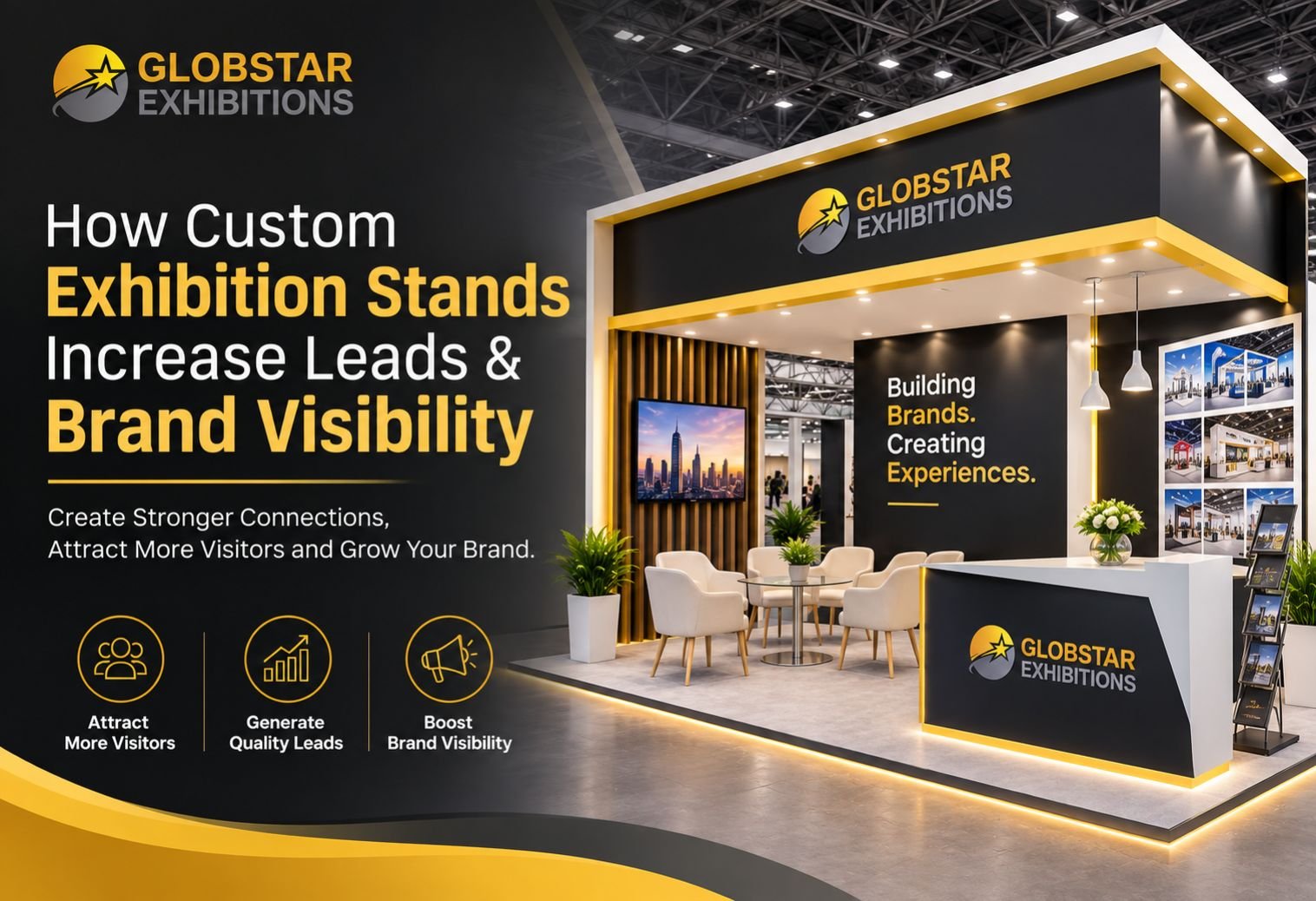 How Custom Exhibition Stands Help Increase Leads and Brand Visibility